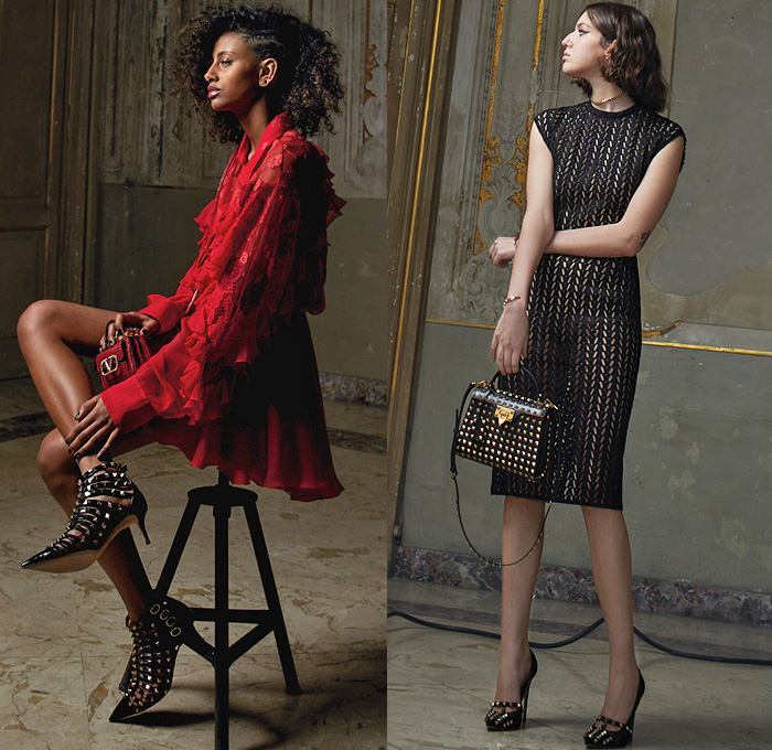 Valentino 2021 Pre-Fall Autumn Womens Lookbook Presentation - Roman Palazzo Roses Flowers Floral Accordion Pleats Blazer Crop Top Midriff Leopard Cheetah Jacket Fair Isle Knit Crochet Sweater Hoodie Sweatshirt V Logo Bedazzled Embroidery Sequins Beads Crystals Metal Studs Knots Lace Intarsia Eyelets Mesh Shirtdress Tiered Ruffles Sheer Tulle Strapless Dress Butterflies Gown Poncho Rope Fringes Coat Shorts Denim Jeans Handbag Boots Gladiator Ribbons Kitten Heels Gloves Sneakers Valentino 2021 Pre-Fall Autumn Womens Lookbook Presentation - Roman Palazzo Roses Flowers Floral Accordion Pleats Blazer Crop Top Midriff Leopard Cheetah Jacket Fair Isle Knit Crochet Sweater Hoodie Sweatshirt V Logo Bedazzled Embroidery Sequins Beads Crystals Metal Studs Knots Lace Intarsia Eyelets Mesh Shirtdress Tiered Ruffles Sheer Tulle Strapless Dress Butterflies Gown Poncho Rope Fringes Coat Shorts Denim Jeans Handbag Boots Gladiator Ribbons Kitten Heels Gloves Sneakers