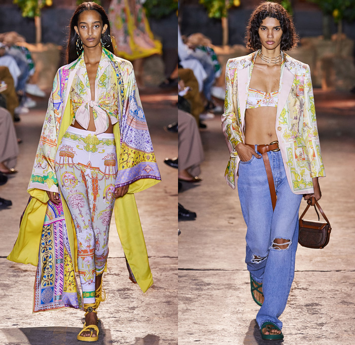 Etro 2021 Spring Summer Womens Runway Collection | Denim Jeans Fashion ...