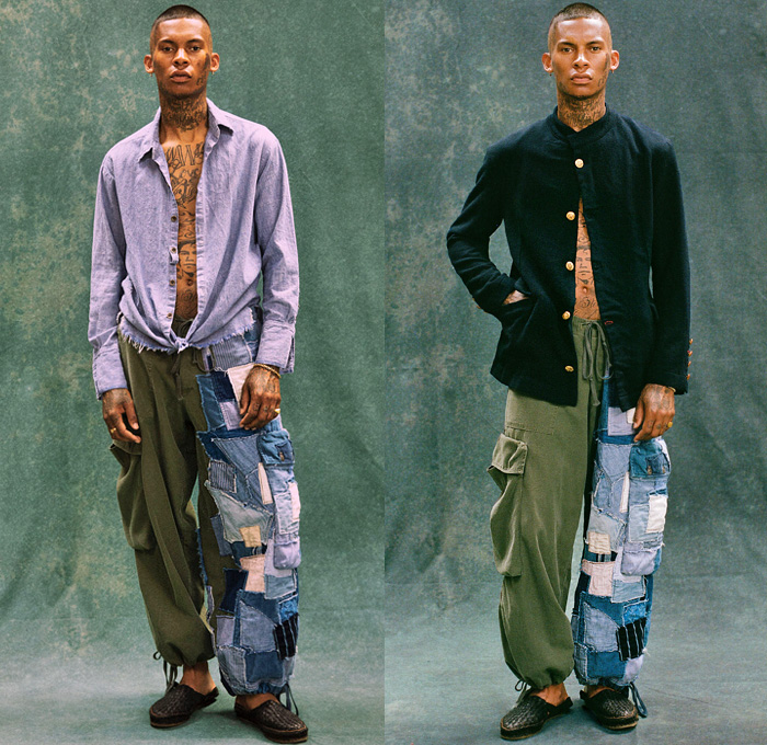 Greg Lauren 2021 Spring Summer Mens Presentation | Denim Jeans Fashion ...
