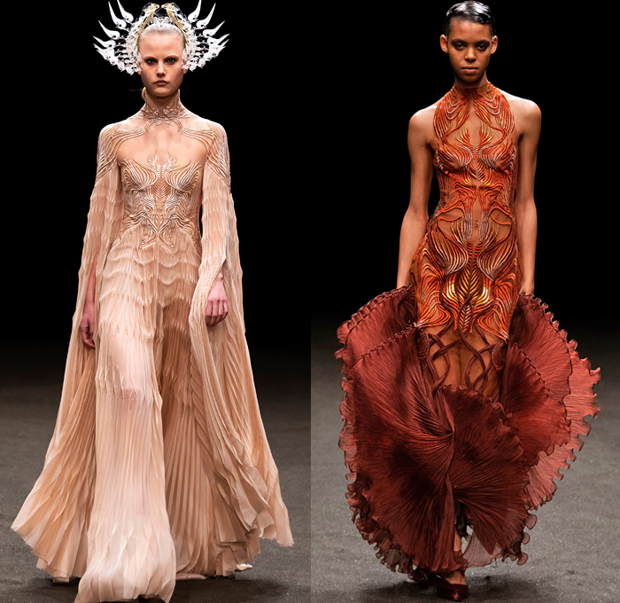 Iris van Herpen 2021 Spring Couture Womens Collection | Fashion Forward ...