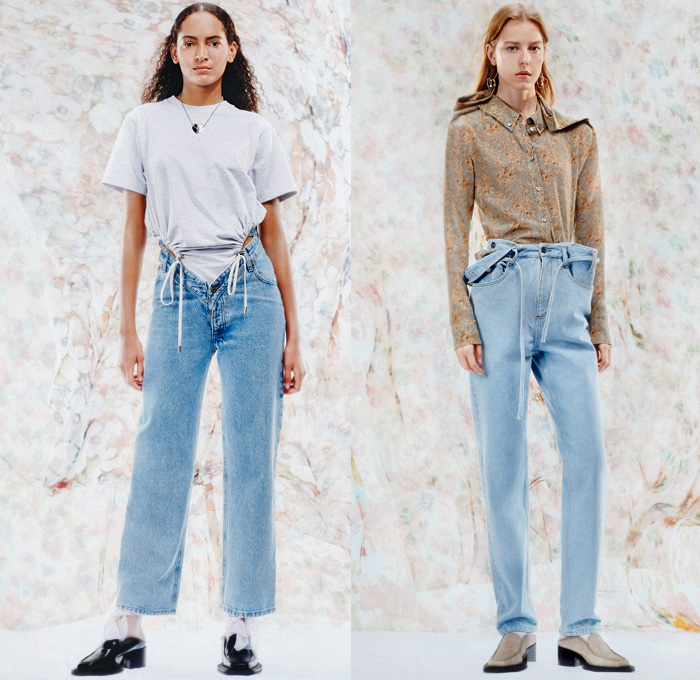 Y/Project 2021 Spring Summer Womens Looks Presentation | Denim Jeans ...