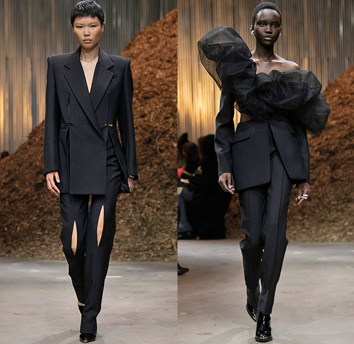 Alexander McQueen 2022-2023 Fall Winter Womens Runway | Denim Jeans ...