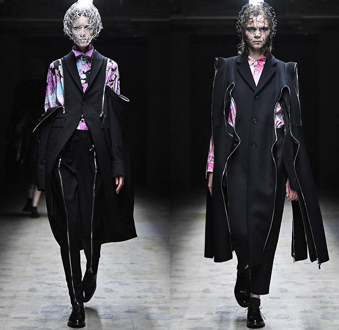 Noir Kei Ninomiya 2022-2023 Fall Winter Womens Runway | Denim