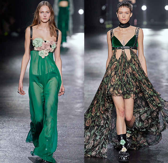 Roberto Cavalli Takes A Walk On The Wild Side For Milan Fashion Week