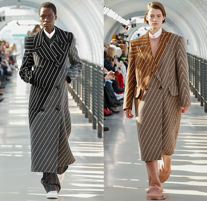 Stella McCartney 2022-2023 Fall Autumn Winter Womens Runway Looks - Paris Fashion Week Femme PFW - Frank Stella Gunmetal Fringes Colorblock Knit Vest Sweater Halterneck Noodle Strap Bralette Cutout Pleats Balloon Skirt Velvet Twist Tied Loungewear Cargo Pants Pockets Ruffles Capelet Art Abstract Dress Blazer Stripes V Series Onesie Jumpsuit Coveralls Midi Skirt Flocked Denim Jeans Pantsuit Coat Fur Shearling Oversized Frayme Bag Chain Cowboy Boots