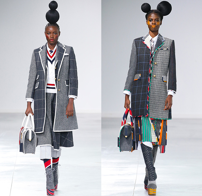 Thom Browne 2022-2023 Fall Winter Womens Runway | Denim Jeans Fashion ...