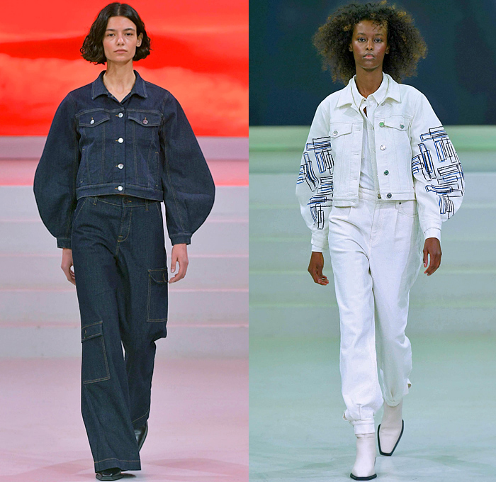 Louis Vuitton 2021-2022 Fall Autumn Winter Womens Runway  Denim Jeans  Fashion Week Runway Catwalks, Fashion Shows, Season Collections Lookbooks >  Fashion Forward Curation < Trendcast Trendsetting Forecast Styles Spring  Summer Fall