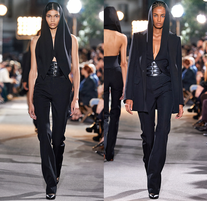 Alaïa Winter Spring 2022 Womens Runway Looks Collection | Denim Jeans ...