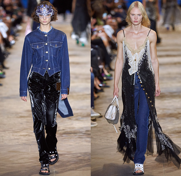 Louis Vuitton 2019 Spring Summer Mens Collection  Denim Jeans Fashion Week  Runway Catwalks, Fashion Shows, Season Collections Lookbooks > Fashion  Forward Curation < Trendcast Trendsetting Forecast Styles Spring Summer  Fall Autumn Winter Designer Brands