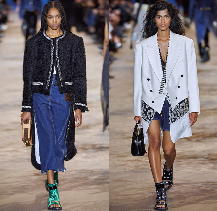 Louis Vuitton 2023 Pre-Fall Autumn Womens Runway Collection  Denim Jeans  Fashion Week Runway Catwalks, Fashion Shows, Season Collections Lookbooks >  Fashion Forward Curation < Trendcast Trendsetting Forecast Styles Spring  Summer Fall