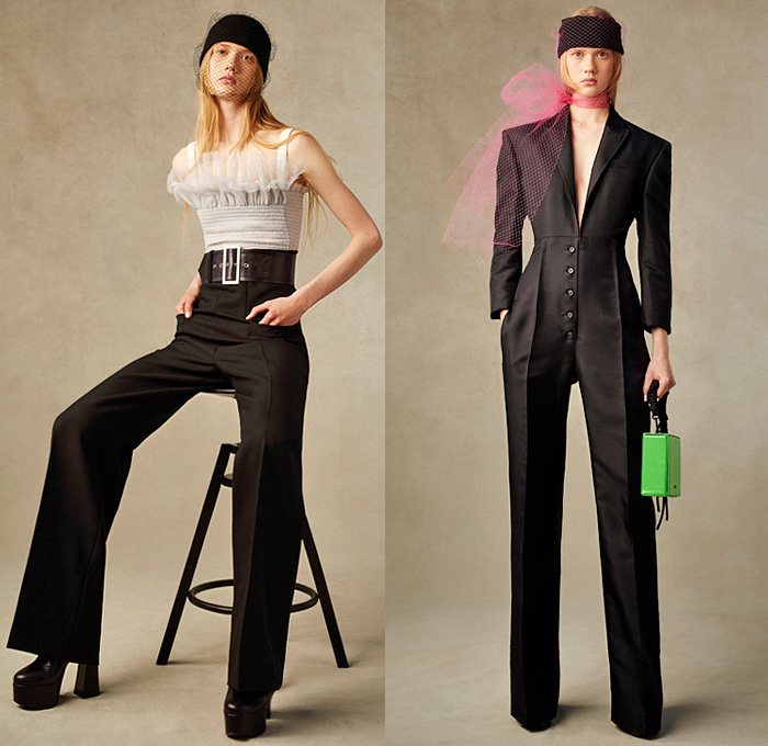 Philosophy di Lorenzo Serafini 2022 Resort Cruise Pre-Spring Womens Lookbook Presentation - Bucket Hat Fishnet Veil Flowers Floral Knit Cardigan Jacket Ruffles Tiered Sheer Mesh Tulle Tutu Sheen Silk Satin Poufy Pointed Shoulders High Waist Petal Hem Denim Jeans Cutoffs Shorts Onesie Coveralls Jumpsuit Pantsuit Ribbed Crop Top Midriff Blouse Strapless Wide Belt Flare Pants Pinafore Babydoll Cocktail Party Dress Sweatshirt Camouflage Shoulder Bag Boots