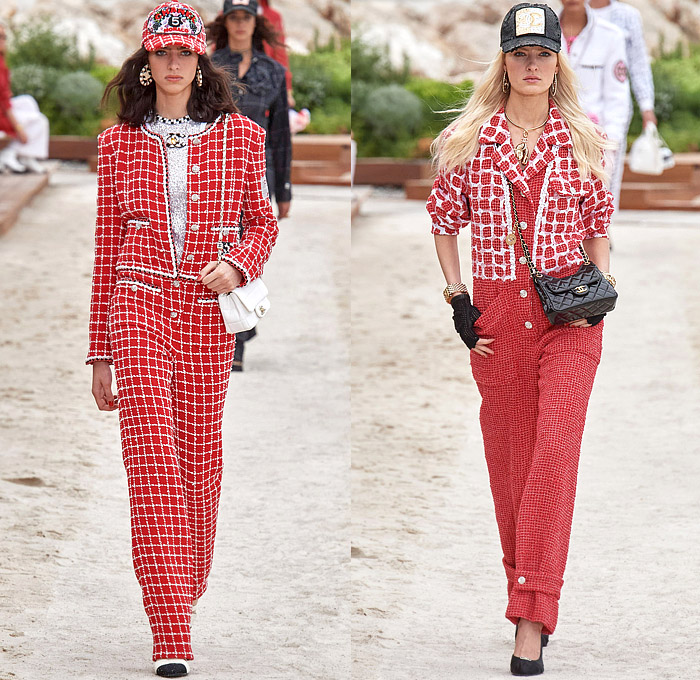 Chanel 2023 Resort Cruise Womens Runway Collection  Denim Jeans Fashion  Week Runway Catwalks, Fashion Shows, Season Collections Lookbooks > Fashion  Forward Curation < Trendcast Trendsetting Forecast Styles Spring Summer Fall  Autumn Winter Designer Brands