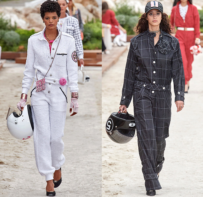 Chanel 2023 Resort Cruise Womens Runway Collection  Denim Jeans Fashion  Week Runway Catwalks, Fashion Shows, Season Collections Lookbooks > Fashion  Forward Curation < Trendcast Trendsetting Forecast Styles Spring Summer  Fall Autumn Winter Designer Brands