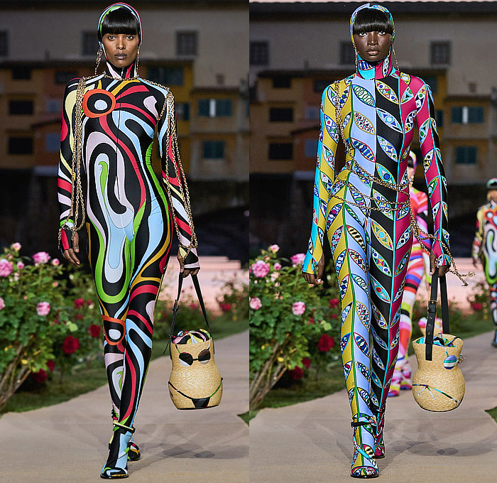 Emilio Pucci 2023 Spring Summer Womens Runway Collection  Denim Jeans  Fashion Week Runway Catwalks, Fashion Shows, Season Collections Lookbooks >  Fashion Forward Curation < Trendcast Trendsetting Forecast Styles Spring  Summer Fall