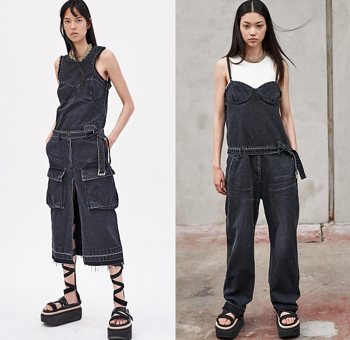 Sacai 2023 Resort Cruise Pre-Spring Womens Presentation | Denim Jeans ...