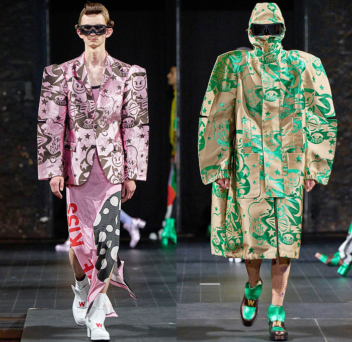 199 Walter Van Beirendonck Runway Paris Fashion Week Menswear F W