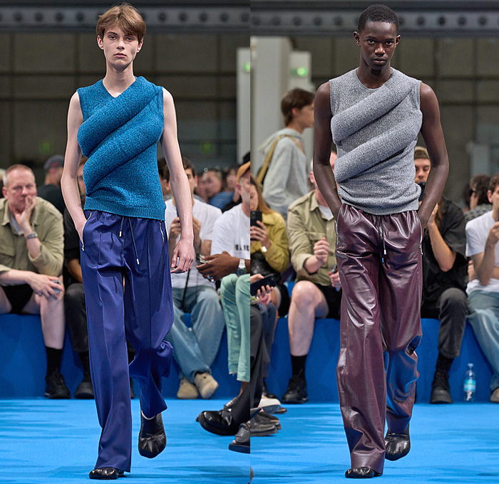 JW Anderson 2023 Spring Summer Womens Presentation  Denim Jeans Fashion  Week Runway Catwalks, Fashion Shows, Season Collections Lookbooks > Fashion  Forward Curation < Trendcast Trendsetting Forecast Styles Spring Summer  Fall Autumn Winter Designer Bran