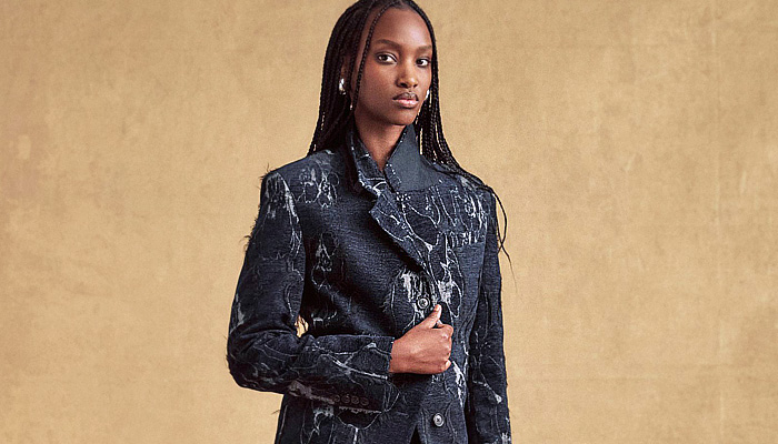 3.1 Phillip Lim 2026 Pre-Fall Womens fashion trends show studded leather, accordion pleats, ombré, silk patchwork, and knit crochet