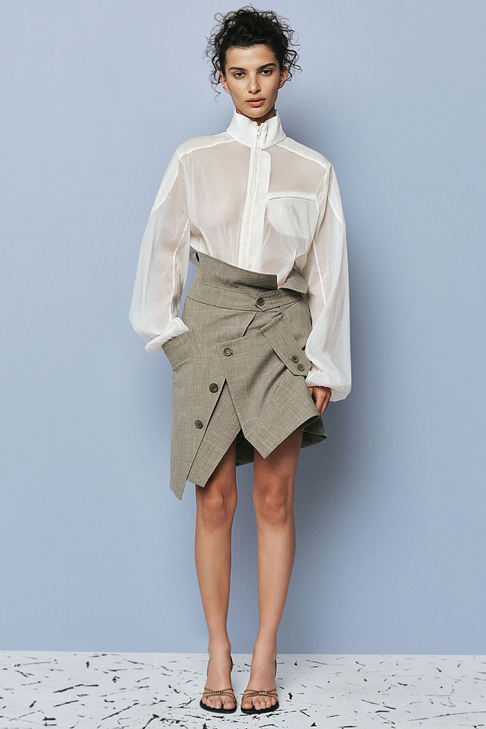 Christopher Esber 2026 Pre-Fall Womens Fashion Trends - dress, denim jeans, halterneck, beads, draped, shoelaces, embroidery, lace