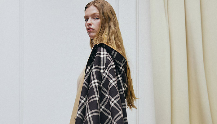 Tanya Taylor 2026-2027 Fall Winter Womens Fashion - Denim, Jeans, Knit, Check, Swans, Silk, Suede, Sequins, Poncho, Slip Dress