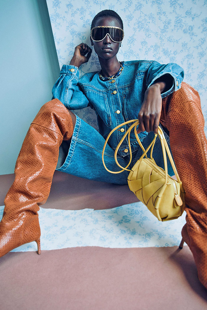 Ulla Johnson 2026 Pre-Fall Womens Fashion Trends - denim jeans, wide leg, crop tops, spicy colors, suede, brocade, ikat, crochet