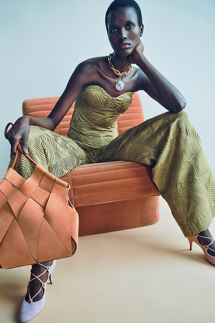 Ulla Johnson 2026 Pre-Fall Womens Fashion Trends - denim jeans, wide leg, crop tops, spicy colors, suede, brocade, ikat, crochet