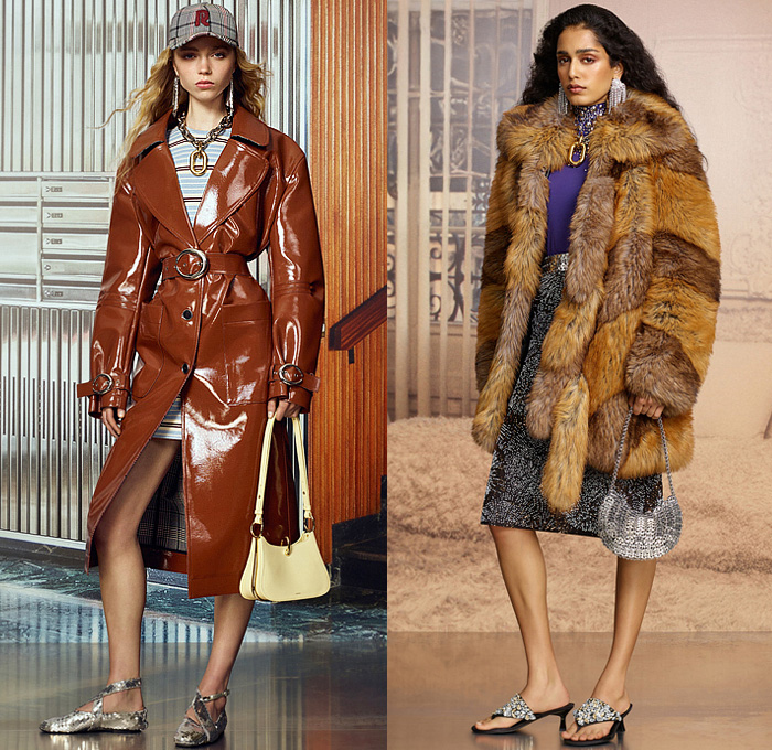 Rabanne 2026 Resort Cruise Pre-Spring Womens Lookbook - Bedazzled Sequins Paillettes Gems Jewels Crop Top Midriff Dress Chainmail Sheer Capelet Studs Pantsuit Blazer Chain Leather Bomber Field Jacket Trinkets Mesh Halterneck Cinch Pleats Metallic Panels High Slit Knit Check Plaid Outerwear Coat Fur Strap Flats Hat Cap