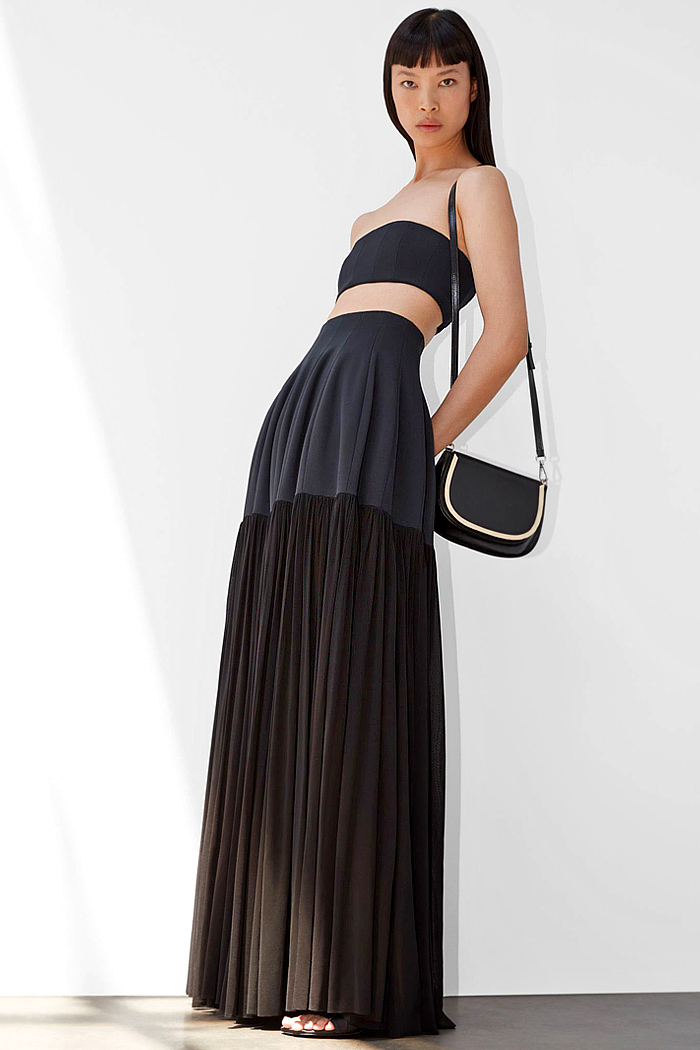 Simkhai 2026 Resort Cruise Pre-Spring Womens Lookbook – coastal city mesh, denim, crystals, suede, pleats, and beach-inspired styles