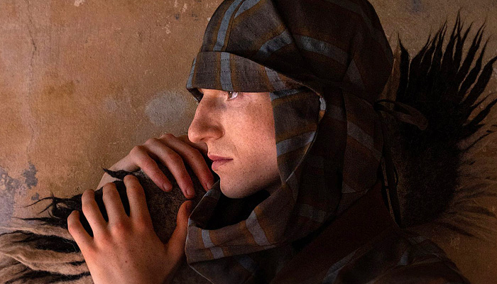 Uma Wang 2026 Spring Summer Mens: Bhutan-inspired robes, wide leg pants, floral, utilitarian cargo pockets, and desert nomad coats