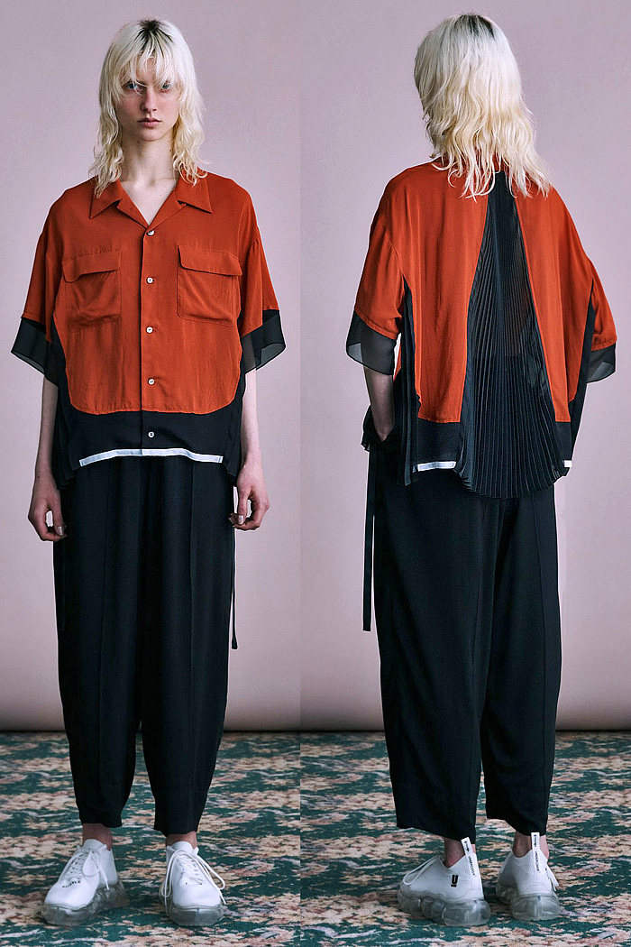 Undercover 2026 Resort Cruise Womenswear - deconstructed, denim jeans, pleats, pajamas, lace, layers, skull flowers, patchwork