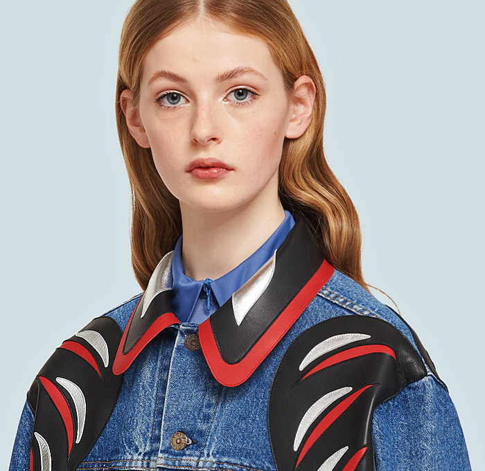 Miu Miu x Levi's Collaboration Upcycled Denim Jeans | Denim Jeans Fashion  Week Runway Catwalks, Fashion Shows, Season Collections Lookbooks > Fashion  Forward Curation < Trendcast Trendsetting Forecast Styles Spring Summer Fall