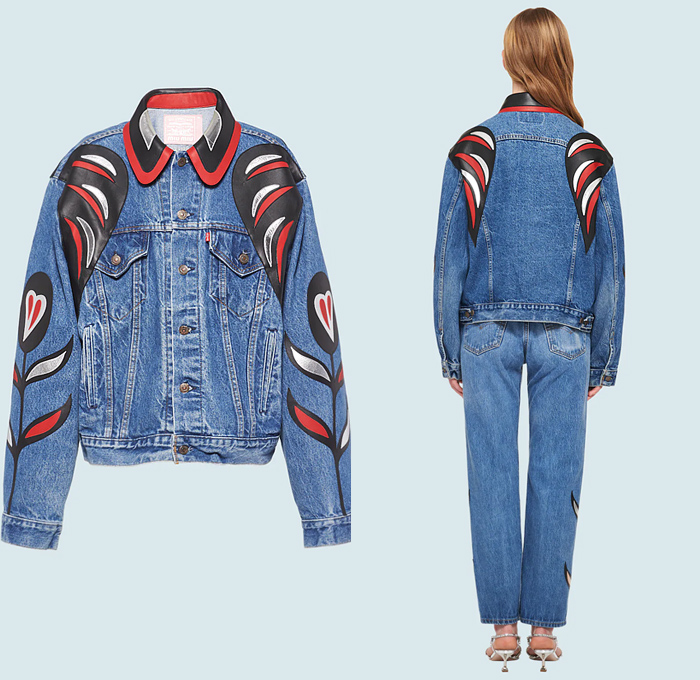 Upcycled By Miu Miu Reworks Pre-Loved Levis More Fashion News FASHION  Magazine 