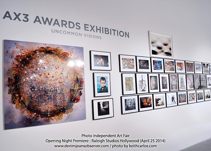 (13) American Aperture Awards (AX3) Photography Competition - Photo Independent Art Fair Opening Night Premiere Raleigh Studios Hollywood April 25 2014 - Event Art Show Photo Exhibition Coverage for Denim Jeans Observer - Keith Carlos Photography
