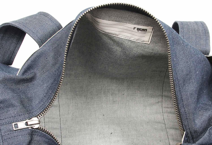 Rogan Selvage Denim Duffle Bag: Made in Denim Finds: Accessories, Footwear, Shoes, Bags, Toys and Products Made in Denim, Quirky Finds