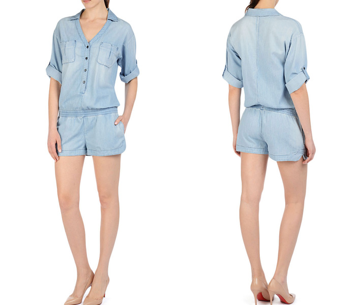 AG Jeans Womens Denim ShirtDress & Chambray Rompers Picks | Denim Fashion Week Runway Catwalks, Fashion Shows, Season Collections Lookbooks > Fashion Forward < Trendcast Trendsetting Forecast Styles Spring