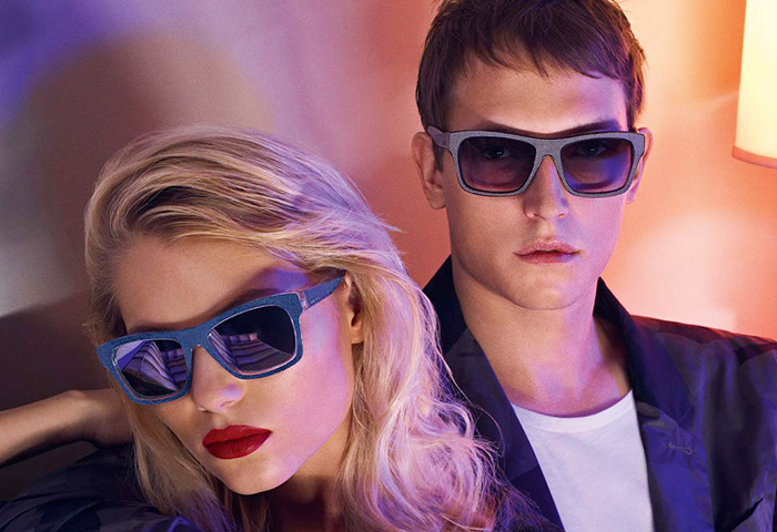 Diesel Denimize 2013 Summer Eyewear Collection -  Mens & Womens Sunglasses - Made in Denim Finds #MadeInDenim #DenimFinds: Accessories, Headgear, Footwear, Shoes, Bags, Toys and Products Made in Denim, Quirky & Cool Finds, Denim Outerwear (coats, parkas, capes, jackets, vests and more)
