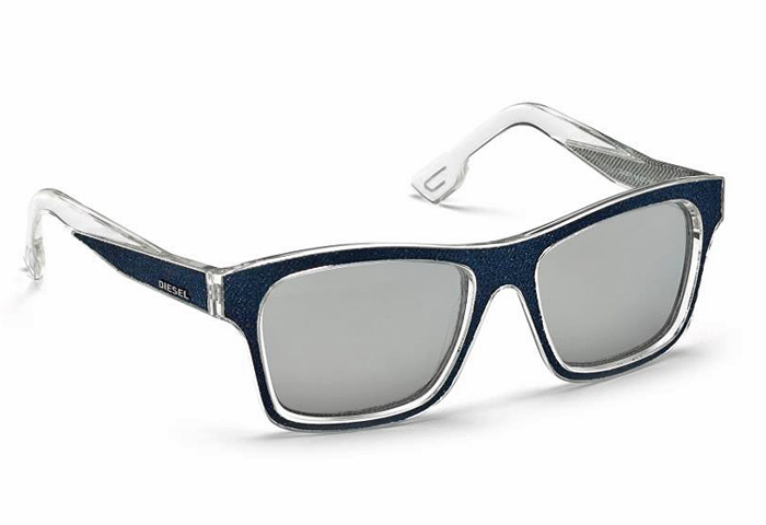 (8) Full Denimize Sunglasses - Diesel Denimize 2013 Summer Eyewear Collection -  Mens & Womens Sunglasses - Made in Denim Finds #MadeInDenim #DenimFinds: Accessories, Headgear, Footwear, Shoes, Bags, Toys and Products Made in Denim, Quirky & Cool Finds, Denim Outerwear (coats, parkas, capes, jackets, vests and more)