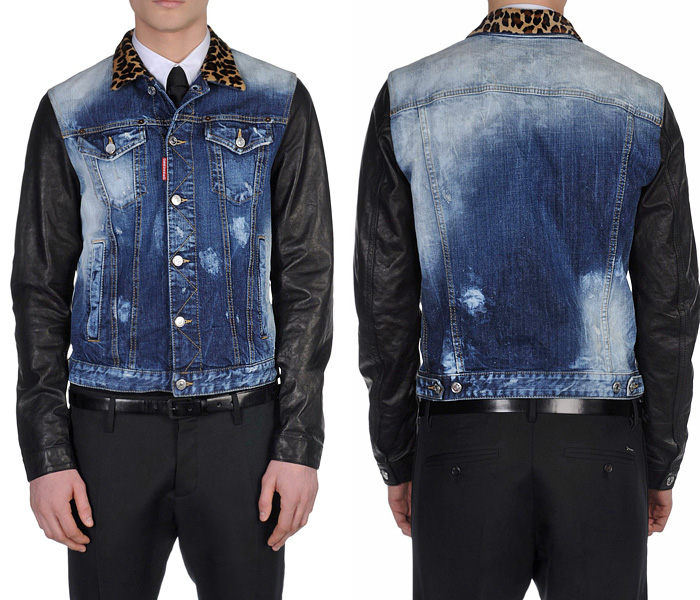 Dsquared2 2013 Spring Mens Made in Denim Finds - Jeanswear Jackets & Footwear: Trend Watch: Hot Denim Styles, Upcoming Trends, Spotted at the Clothing Rack & Fresh New Jeans