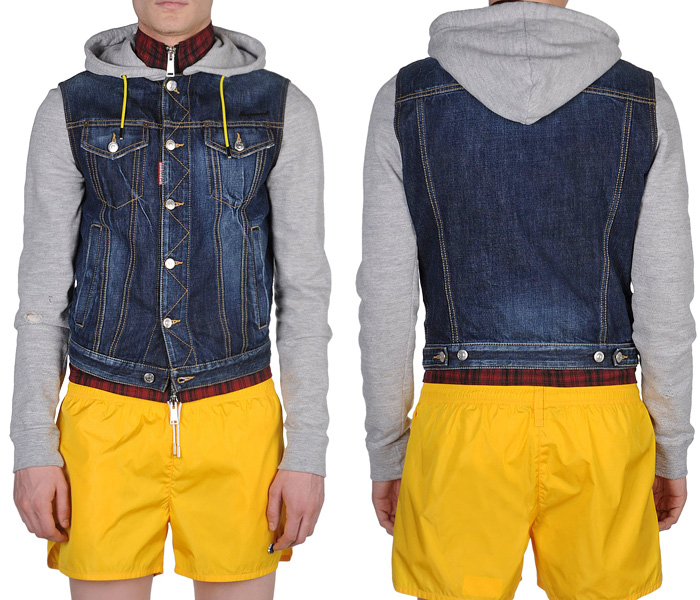 Dsquared2 2013 Spring Mens Made in Denim Finds - Jeanswear Jackets & Footwear: Trend Watch: Hot Denim Styles, Upcoming Trends, Spotted at the Clothing Rack & Fresh New Jeans