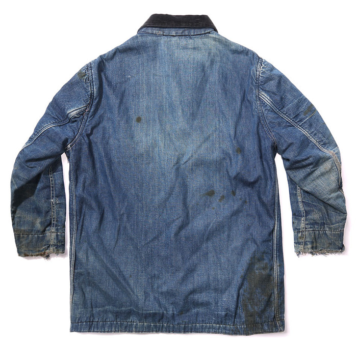 imogene + willie Vintage Denim Big Mac Montgomery Barn Coat Outerwear Workwear Utility Jacket - Late Winter Resort Cruise Pre Spring 2014 Mens Fashion Collection - Made in Denim Finds #MadeInDenim #DenimFinds