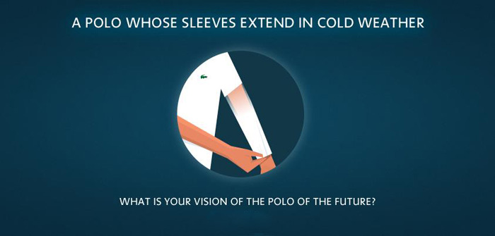 The Polo of the Future by Lacoste Facebook Fans: Trend Watch: Hot Denim Styles, Upcoming Trends, Spotted at the Clothing Rack & Fresh New Jeans