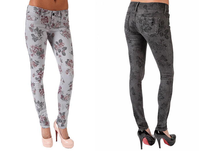 Printed Jeans for October Fall Winter 2012-2103: Trend Watch: Hot Denim Styles, Upcoming Trends, Spotted at the Clothing Rack & Fresh New Jeans