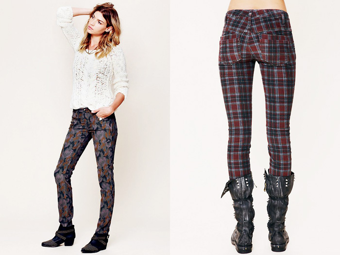 Printed Jeans for October Fall Winter 2012-2103: Trend Watch: Hot Denim Styles, Upcoming Trends, Spotted at the Clothing Rack & Fresh New Jeans