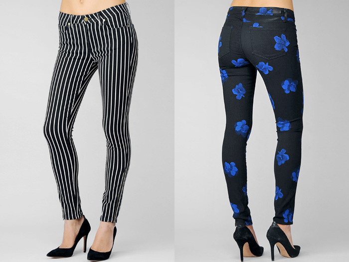 Printed Jeans for October Fall Winter 2012-2103: Trend Watch: Hot Denim Styles, Upcoming Trends, Spotted at the Clothing Rack & Fresh New Jeans