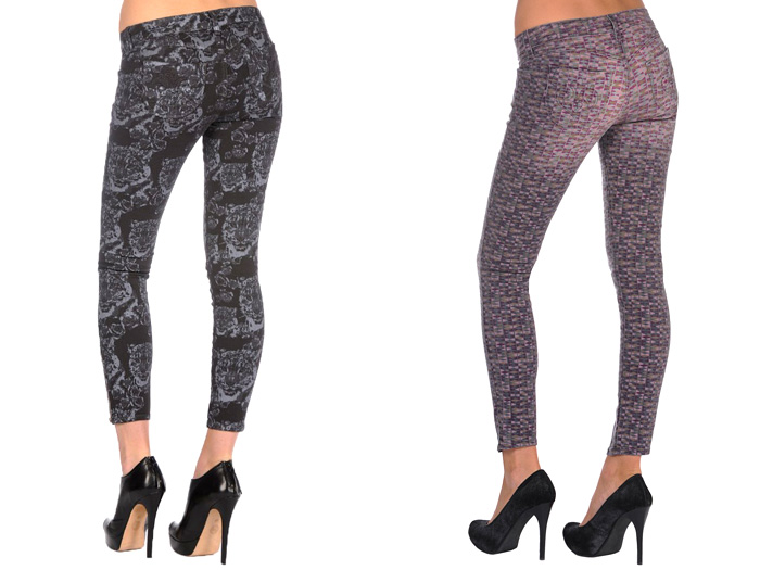 Printed Jeans for October Fall Winter 2012-2103: Trend Watch: Hot Denim Styles, Upcoming Trends, Spotted at the Clothing Rack & Fresh New Jeans