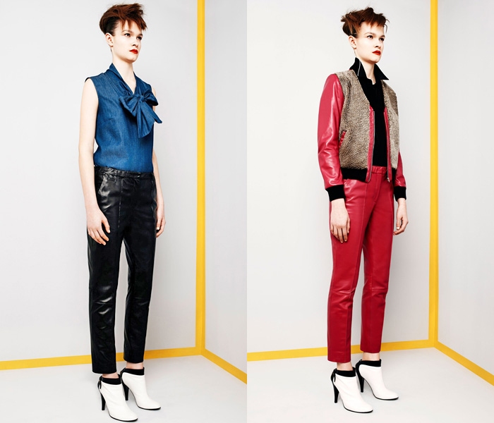 Denim and Jeanswear on the 2013-2014 Pre Fall Winter Womens Runways: Designer Denim Jeans Fashion: Season Collections, Runways, Lookbooks and Linesheets