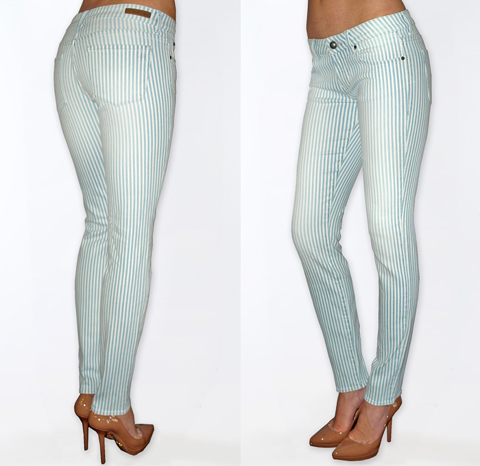 (3) Womens Mya Boxcar Prison Stripe Jeans - Articles of Society 2013 Spring Summer Womens Denim Picks - Trend Watch - Interesting News, Fashion Forecasts, Color Reports, Fresh New Jeans, Hot Denim Styles, Spotted at the Clothing Rack and Upcoming Trends