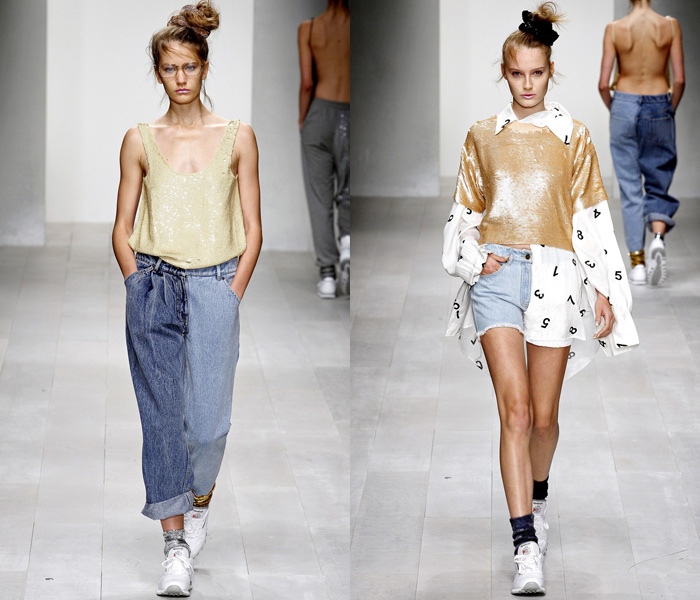 Denim and Jeanswear on the Spring Summer Womens Runways Batch I: Trend Watch: Hot Denim Styles, Upcoming Trends, Spotted at the Clothing Rack & Fresh New Jeans