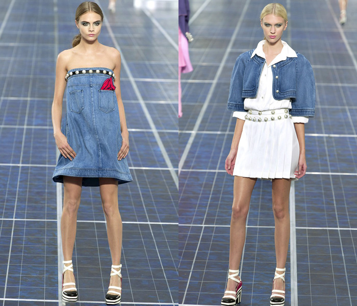 Denim and Jeanswear on the Spring Summer Womens Runways Batch I: Trend Watch: Hot Denim Styles, Upcoming Trends, Spotted at the Clothing Rack & Fresh New Jeans