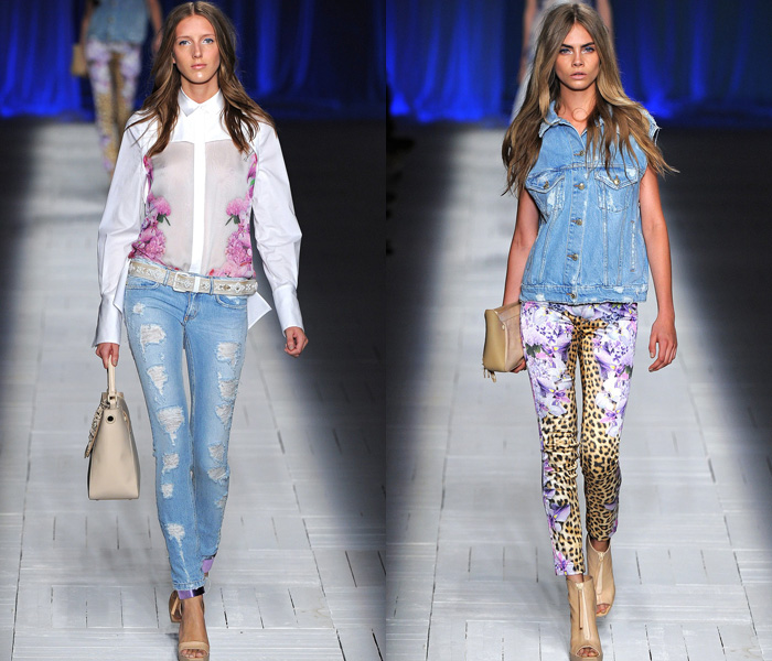 Denim and Jeanswear on the Spring Summer Womens Runways Batch III: Trend Watch: Hot Denim Styles, Upcoming Trends, Spotted at the Clothing Rack & Fresh New Jeans